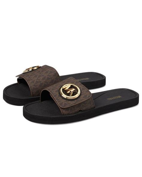 michael kors women's mk charm slide sport sandal|Michael Kors Women's Mk Charm Slide Sport Sandal.